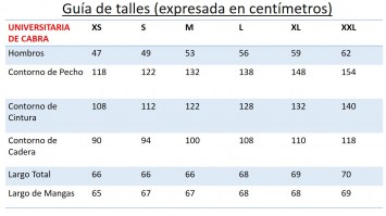 UNIVERSITARIA GAMUZA